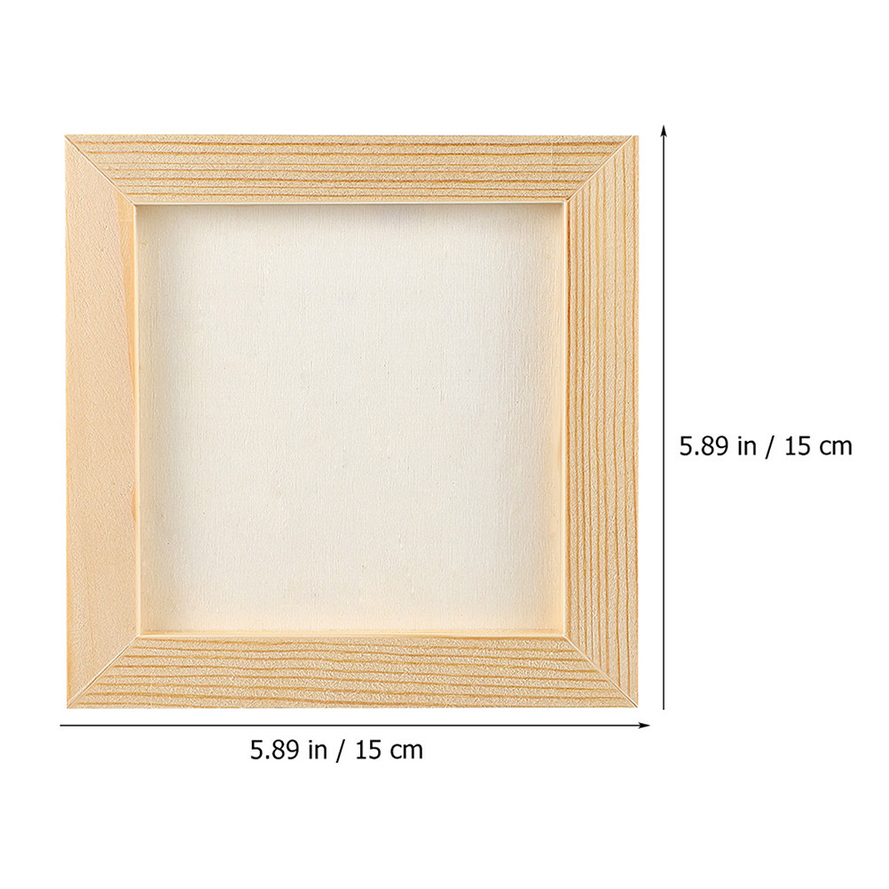 6개 세트의 단단한 나무 소재 DIY 액자, 그림 그리 - Art And Craft For Nursery 리뷰 및 가격