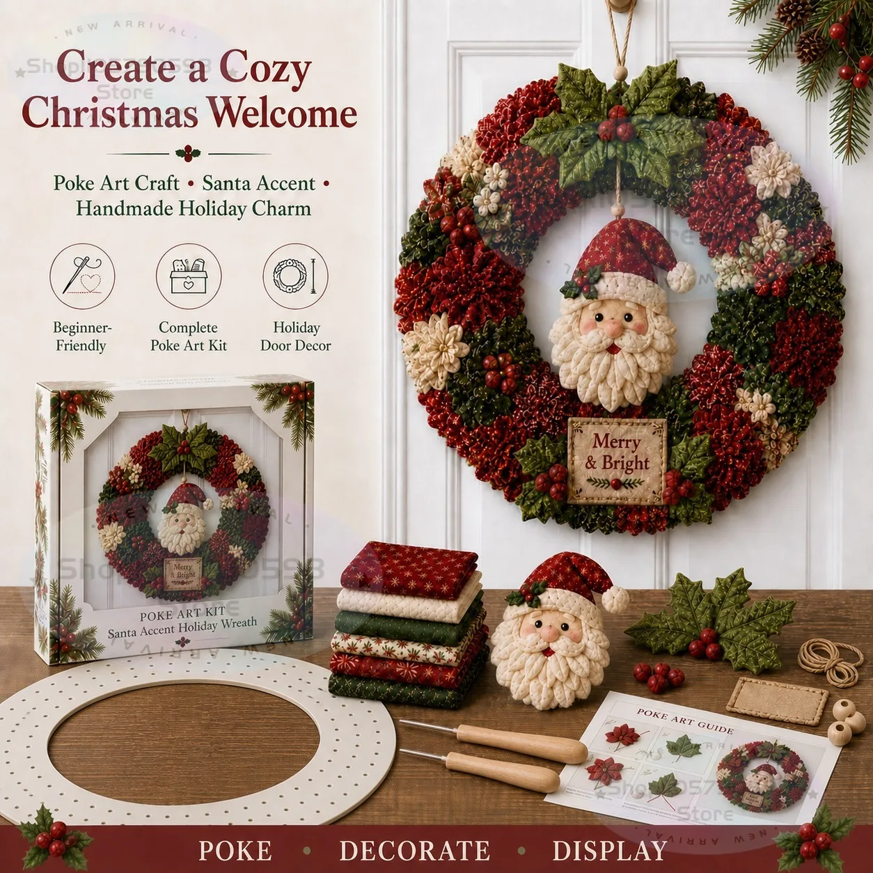 2026 3D 패브릭 펀치 장식 화환 DIY 키트, 성 - Art Craft Kit 리뷰 및 가격